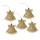Pathi-Gras Stroh-Engelchen 5er-Set natur