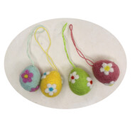 4er-Set Filzh&auml;nger Mini-Eier