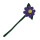 Filzblume Vergissmeinnicht 20cm violett