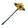 Filzblume Vergissmeinnicht 20cm gelb