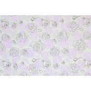 Geschenkpapier Rosendesign wei&szlig;