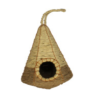 Vogelnest aus Papierschn&uuml;ren