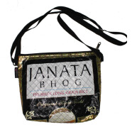 Recycling Schultertasche "Golden Rice"