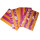 Restposten: Papier 4er-Platzset pink/orange