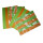 Restposten: Papier 4er-Platzset gr&uuml;n/orange