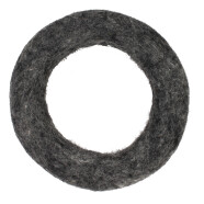 Klangschalenring grau &Oslash; 16 cm