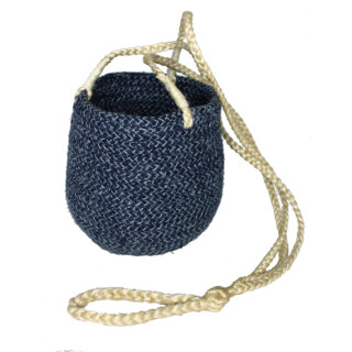 Restposten: Blumenampel aus Jute &Oslash; 13 cm
