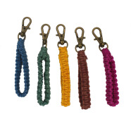 5er-Set Karabiner Makramee-H&auml;nger