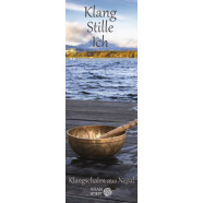Plakat Klangschalen "Klang - Stille - Ich"