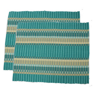 Platzdecken 2er-Set t&uuml;rkis