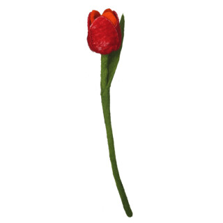Filz Tulpe 40cm rot