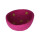 Filz Deko-Schale 17cm pink mit Punkten