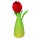 Filz Eierw&auml;rmer Tulpe rot