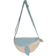 Kindertasche Wal blau/creme