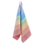 Geschirrt&uuml;cher 2er-Set gestreift Regenbogen