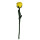 Filz Rose 25cm gelb