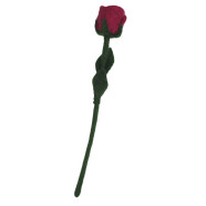 Filz Rose 25cm pink