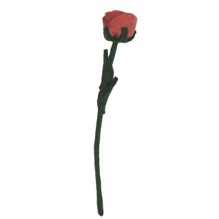 Filz Rose 25cm apricot