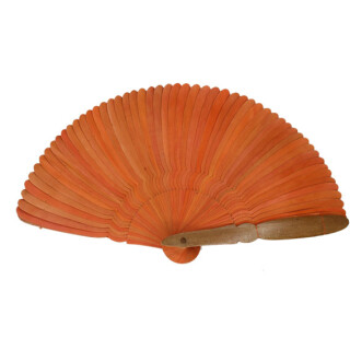 Palmblatt-F&auml;cher orange