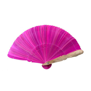 Palmblatt-F&auml;cher pink