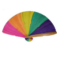 Palmblatt-F&auml;cher Regenbogen