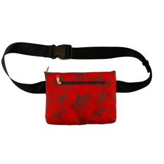 G&uuml;rteltasche Ginkgo rot