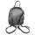 Leder Rucksack schwarz