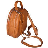Leder Rucksack braun