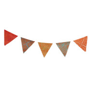 Seidenpapier-Girlande bunt 160cm