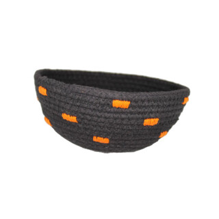 Baumwoll-Schale schwarz 15cm