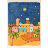 Batikkarte Tausendundeine Nacht