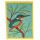 Batikkarte Eisvogel