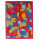 Batikkarte Mosaik rot