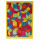 Batikkarte Mosaik gelb