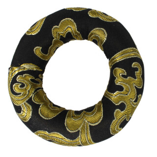 Klangschalenring schwarz &Oslash; 8 cm