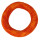 Filz Klangschalenring orange &Oslash; 16 cm