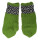 Handgestrickt: Handschuhe gr&uuml;n