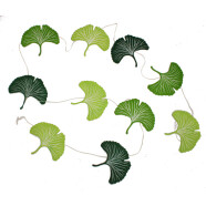 Girlande Nepalpapier Ginkgo