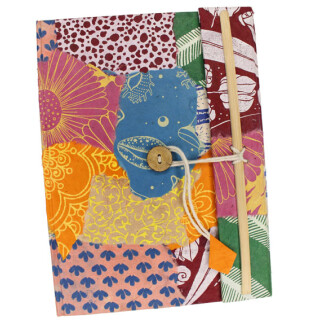 Notizbuch Patchwork gro&szlig;