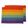 Platzdecken 2er-Set regenbogen