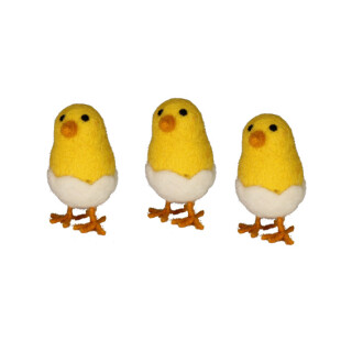 3er-Set Osterk&uuml;ken gelb