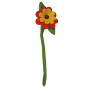 Filzblume Vergissmeinnicht orange/gelb
