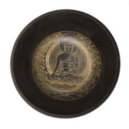 Klangschale Buddha &Oslash; 8,5 cm in Geschenkbox