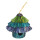 Vogelhaus Bananenfaser blau