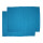 Platzdecken 2er-Set uni hellblau
