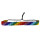 Glasperlen Freundschaftsb&auml;ndchen Regenbogen Schr&auml;gstreifen