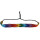 Glasperlen Freundschaftsb&auml;ndchen Regenbogen Pfeilformen