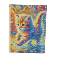 Notizbuch Digitaldruck Katze