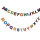 Papier Girlande ABC
