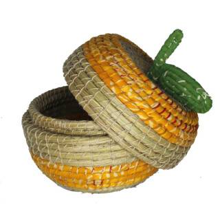 Kaisa-Gras Korb Apfel